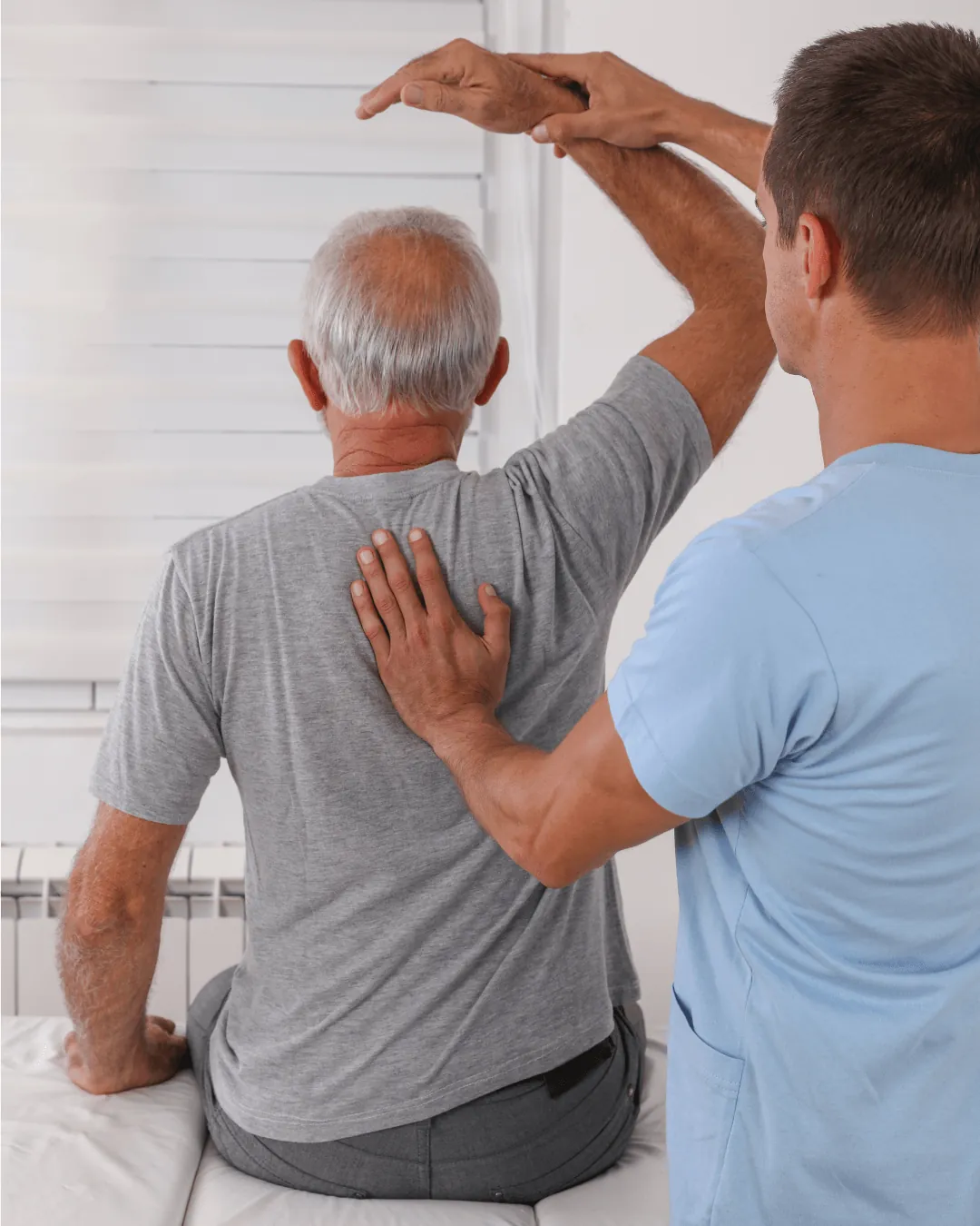 Fisioterapia domiciliar com idoso